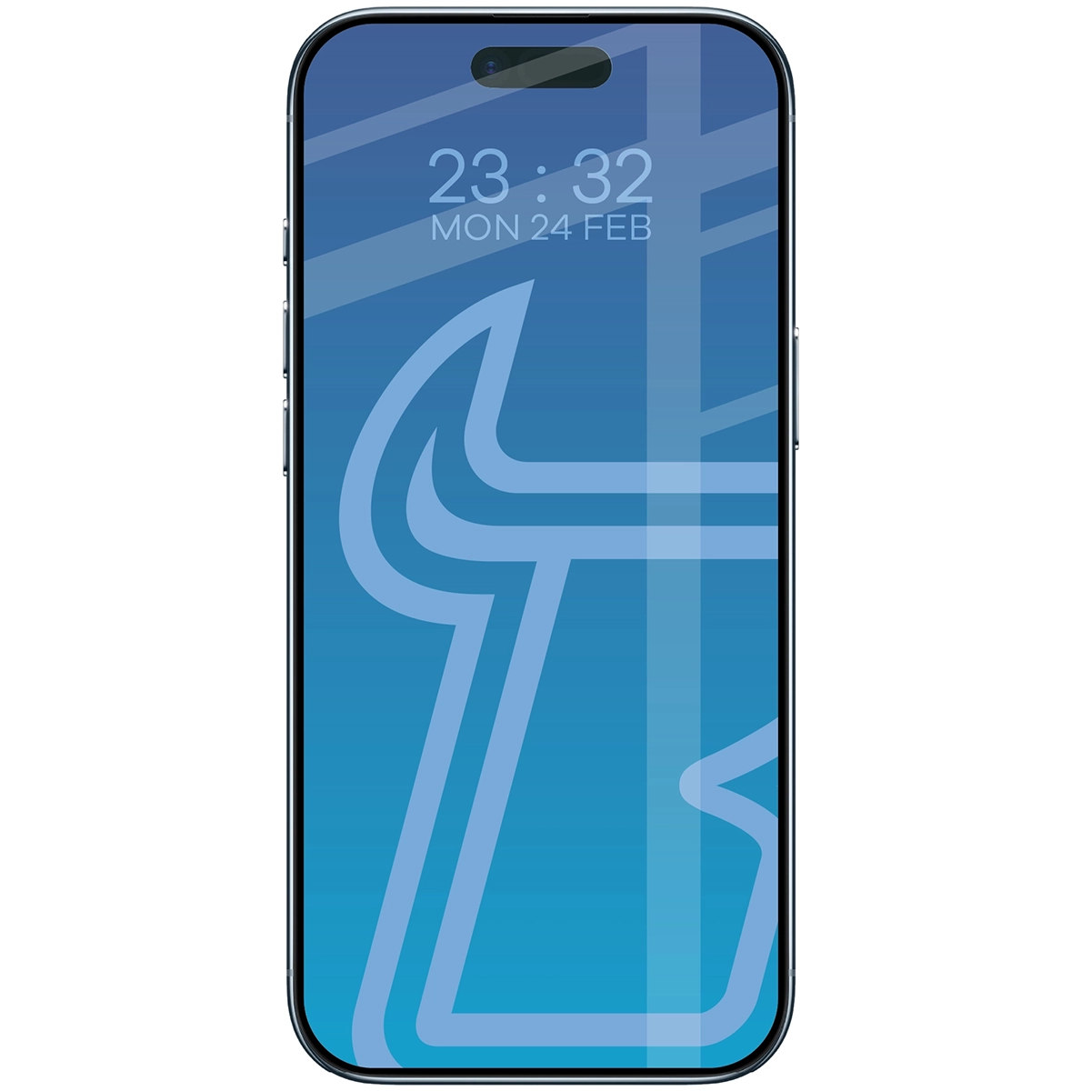 Szkło Bizon Glass Edge 2 do iPhone Air na telefonie