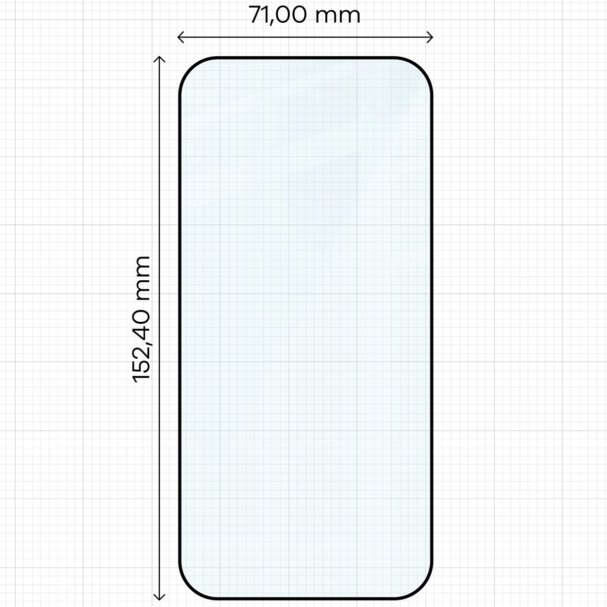 Miarka z wymiarami szkła hartowanego Bizon Glass Edge do Apple iPhone Air ></p>
<hr />
<h2>Ochrona ekranu na wyższym poziomie</h2>
<p><strong>Szkło hartowane marki Bizon z serii Glass Edge 2</strong> oferuje znakomitą <strong>czułość dotyku</strong> dzięki swojej wytrzymałej konstrukcji i twardości na poziomie <strong>9H</strong>! Dodatkowo wyposażone jest w <strong>powłokę oleofobową</strong>, która skutecznie <strong>redukuje smugi i odciski palców</strong>, co zapewnia <strong>długotrwałą przejrzystość</strong>.</p>
<p><img src=