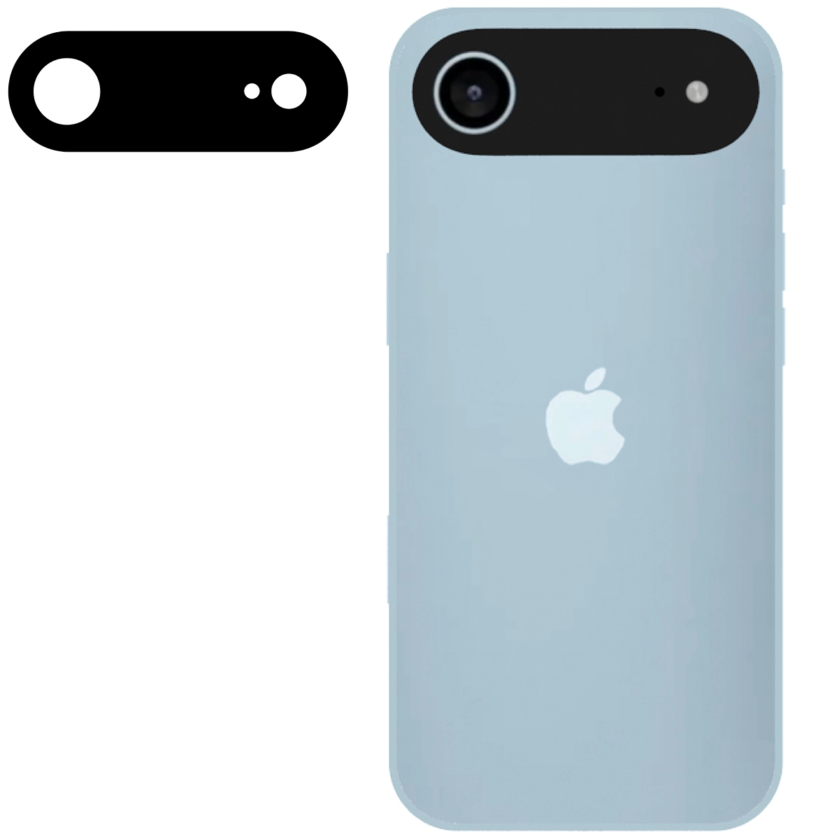 Bizon Glass Lens for Apple iPhone 17 Air