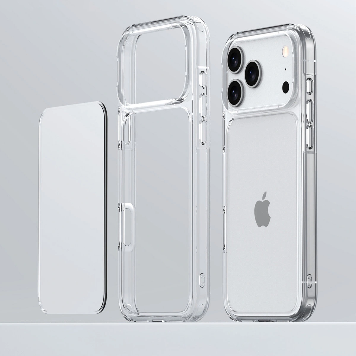 Konstrukcja etui Bizon Case Halo: zintegrowane osłony i precyzyjne wycięcia do Apple iPhone 17 Pro Max