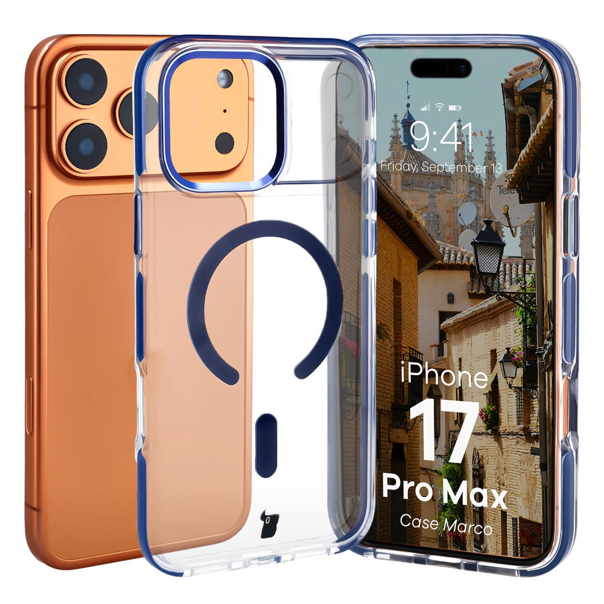 Etui Bizon Case Marco do Apple iPhone 17 Pro Max