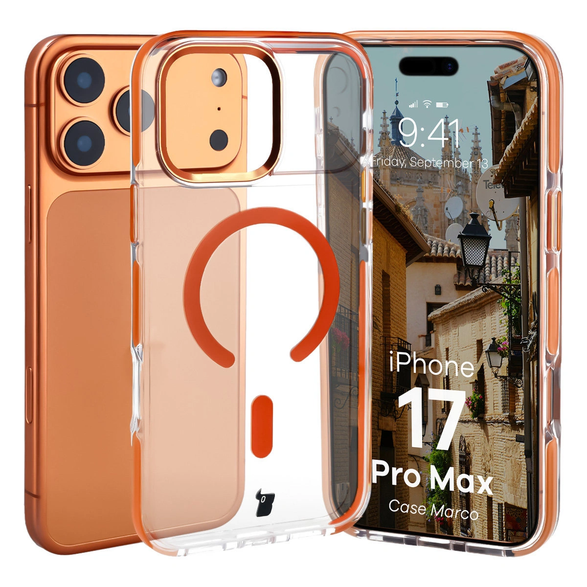 Etui Bizon Case Marco do Apple iPhone 17 Pro Max