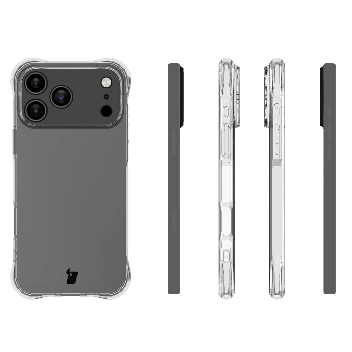 Etui Bizon Case Salpa do Apple iPhone 17 Pro Max z różnych stron