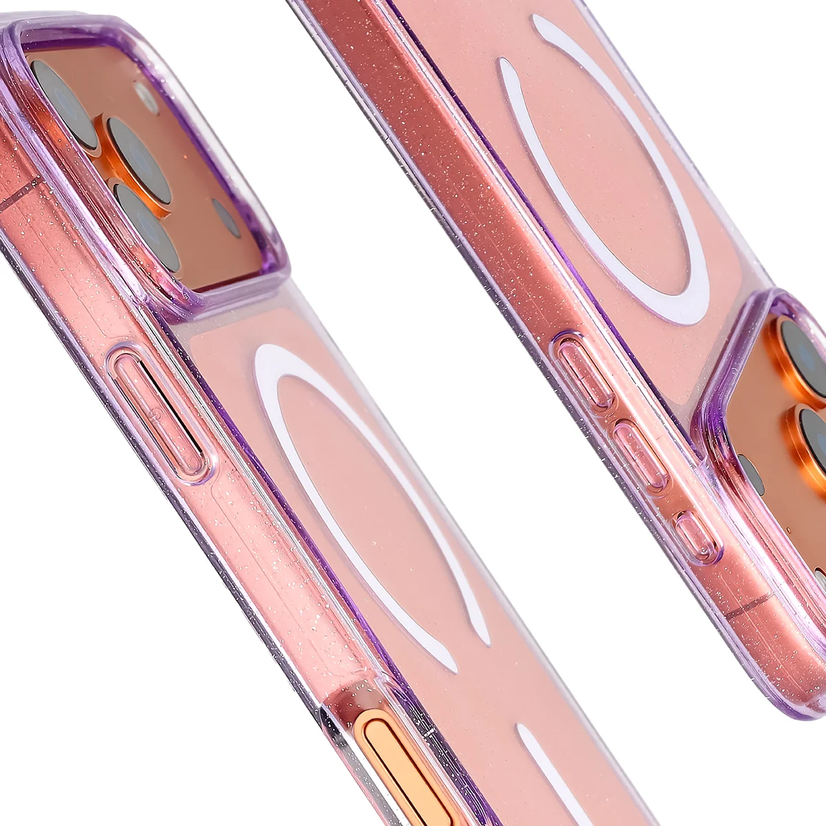 Konstrukcja etui Bizon Case SparklO do Apple iPhone 17 Pro Max