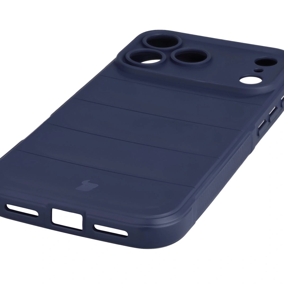 Precise cutouts and compatibility with wireless charging in the Bison Case Tur for Apple iPhone 17 Pro Max