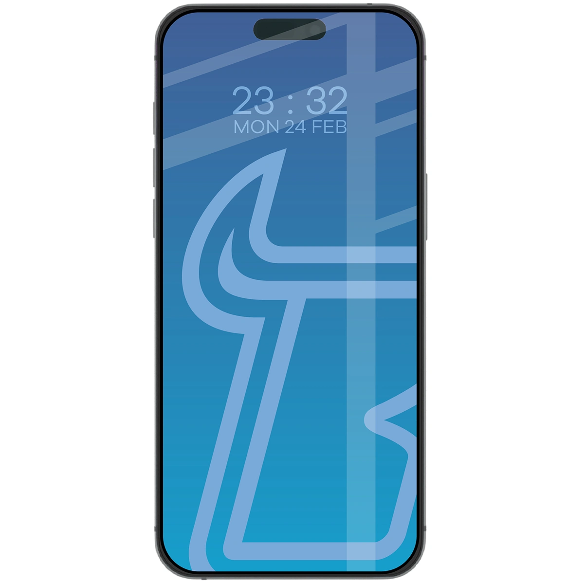 Szkło Bizon Glass Edge 2 do iPhone 17 Pro Max na telefonie