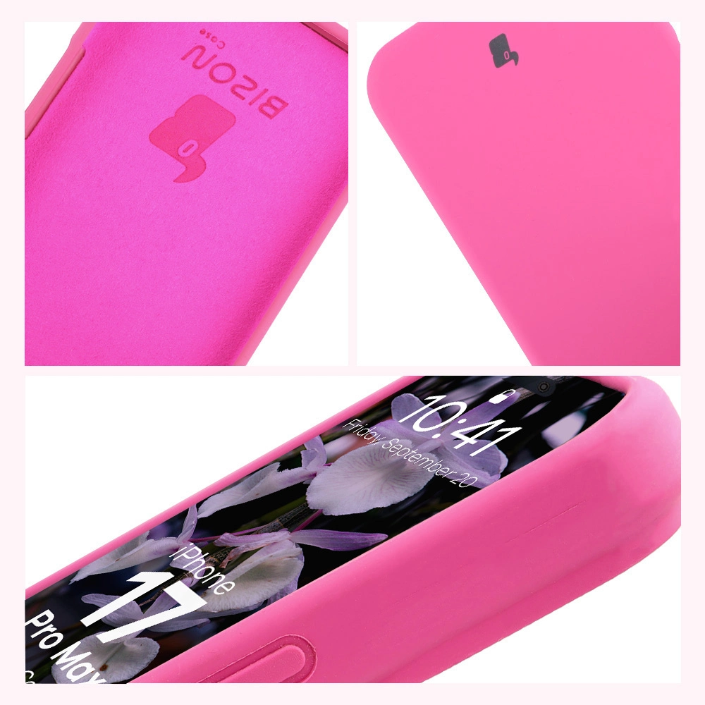 Bison Soft Case construction: integrated covers, raised edges, and microfiber padding