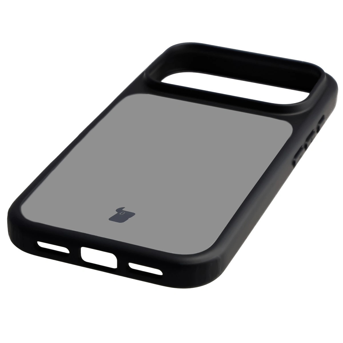Butoane integrate, decupaje și material hibrid în etui Bizon Case Angelo pentru Apple iPhone 17 Pro