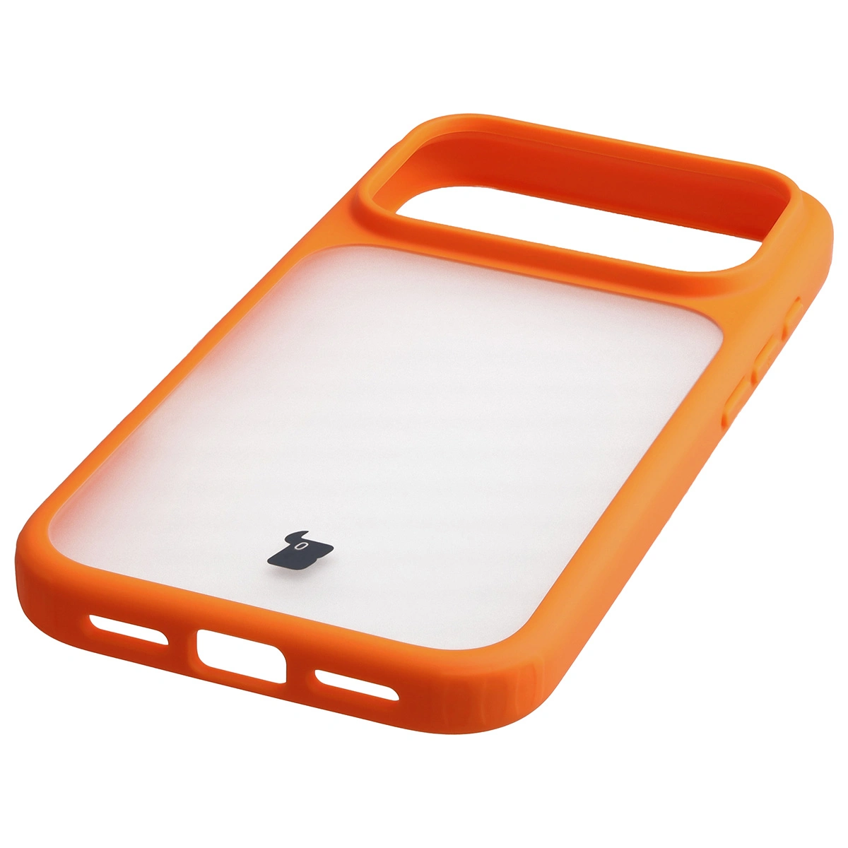 Butoane integrate, decupaje și material hibrid în etui Bizon Case Angelo pentru Apple iPhone 17 Pro