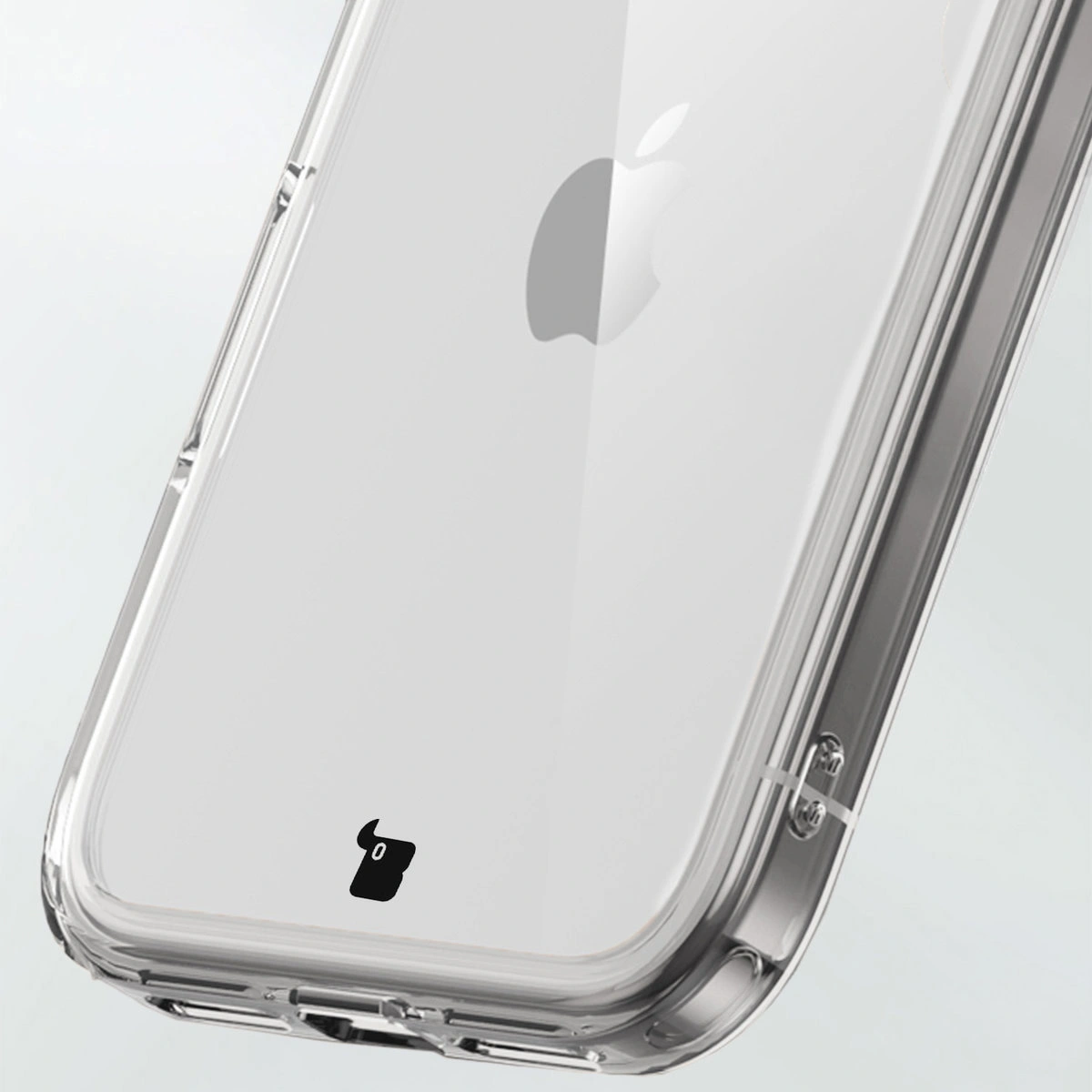 Zbliżenie na trwały kolor etui Bizon Case Halo do Apple iPhone 17 Pro