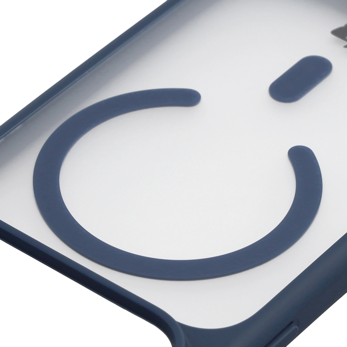 Pierścień magnetyczny w etui Bizon Case MatteO do Apple iPhone 17 Pro