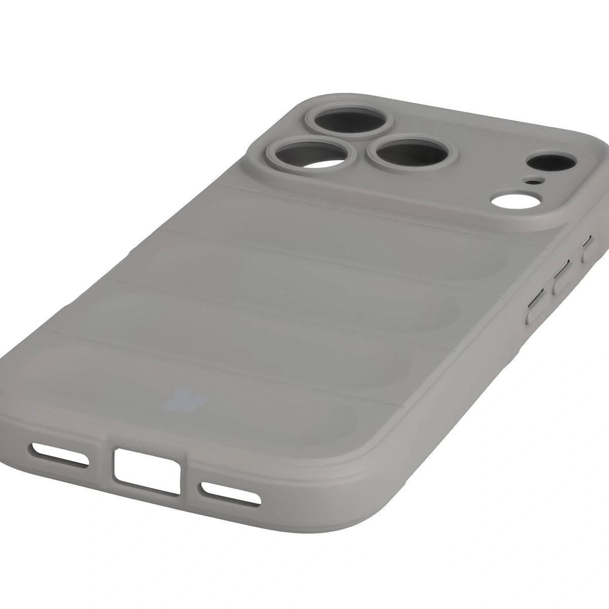 Precise cutouts and compatibility with wireless charging in the Bison Case Tur for Apple iPhone 17 Pro