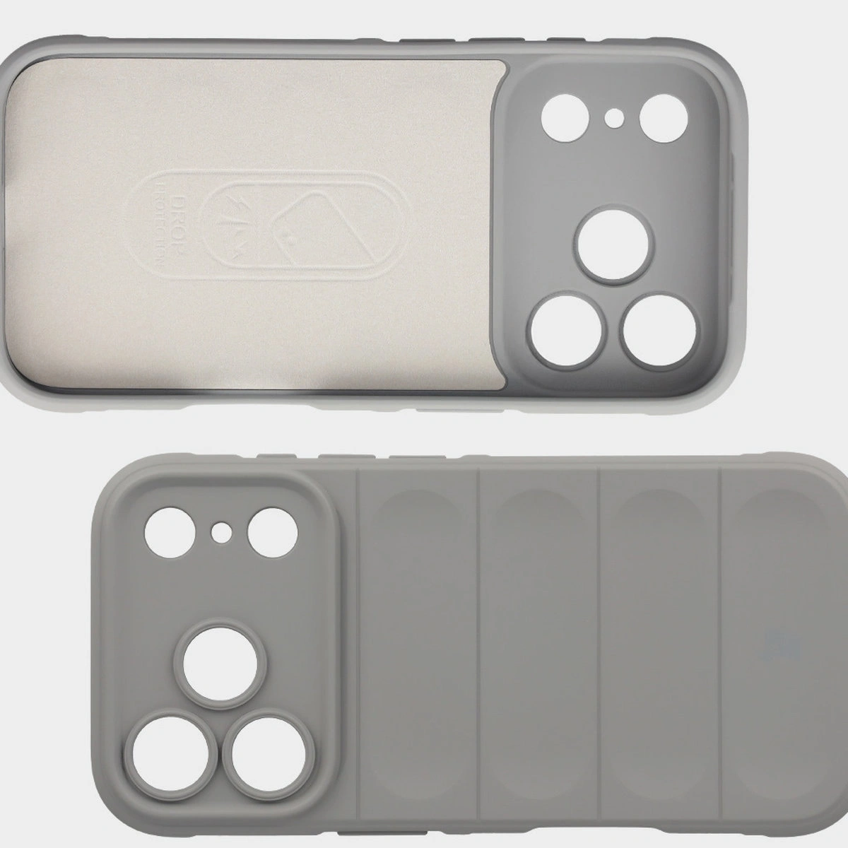 Microfiber lining, grooves on the back, and reinforced corners in the Bison Case Tur for Apple iPhone 17 Pro