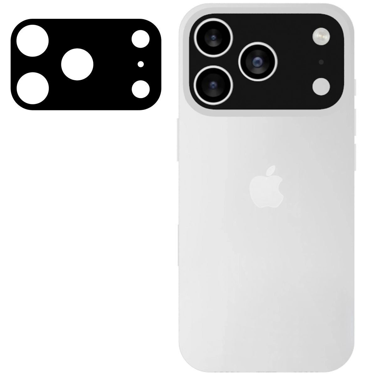 Bizon Glass Lens for Apple iPhone 17 Pro