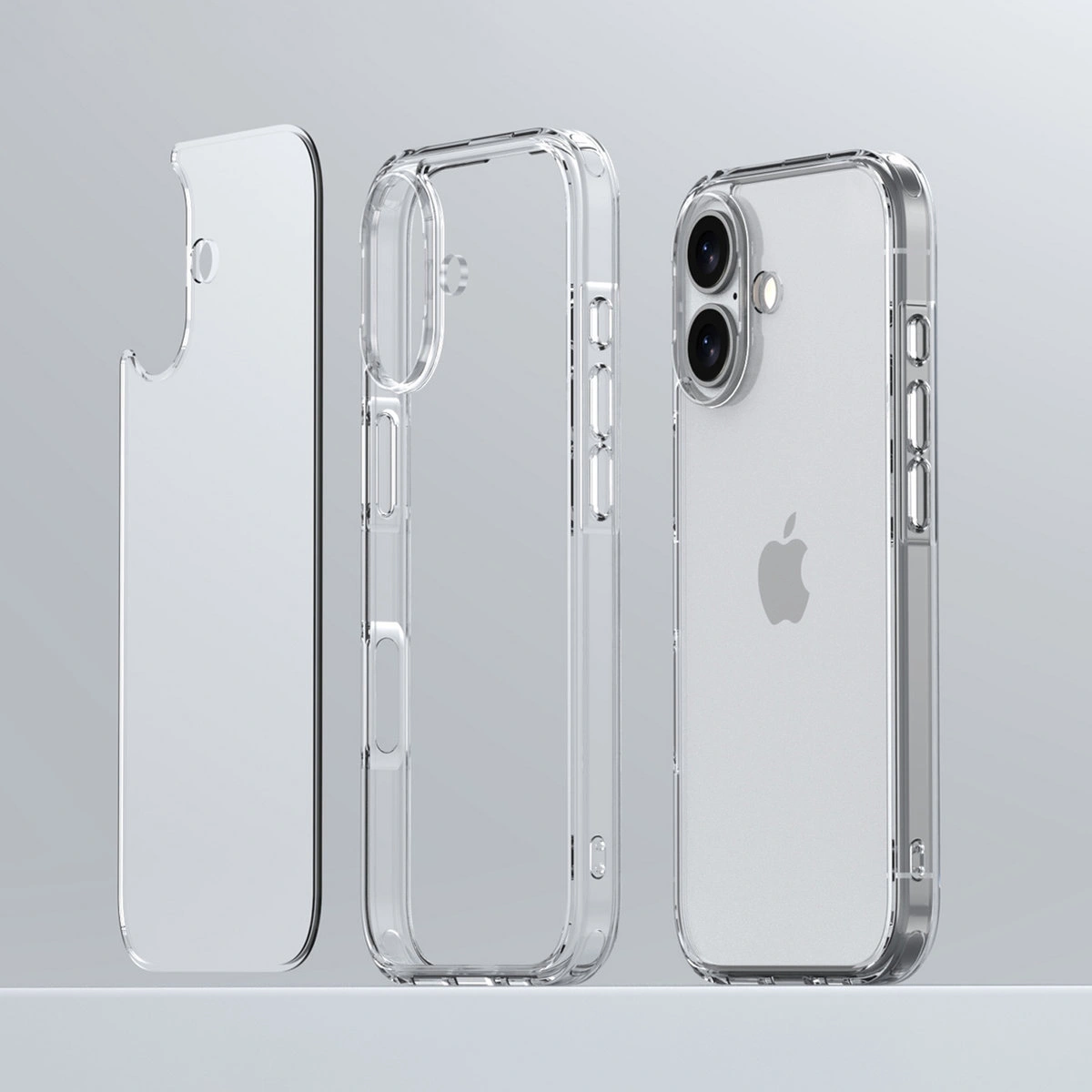 Konstrukcja etui Bizon Case Halo: zintegrowane osłony i precyzyjne wycięcia do Apple iPhone 17