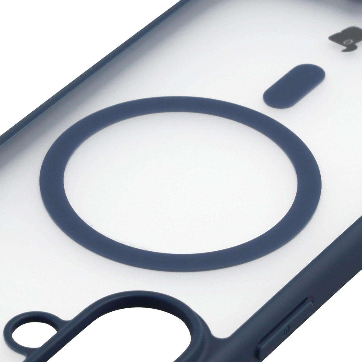 Pierścień magnetyczny w etui Bizon Case MatteO do Apple iPhone 17