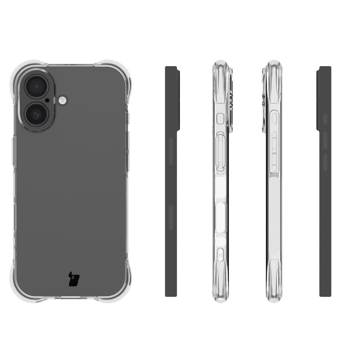 Bizon Case Salpa for Apple iPhone 17 from different angles