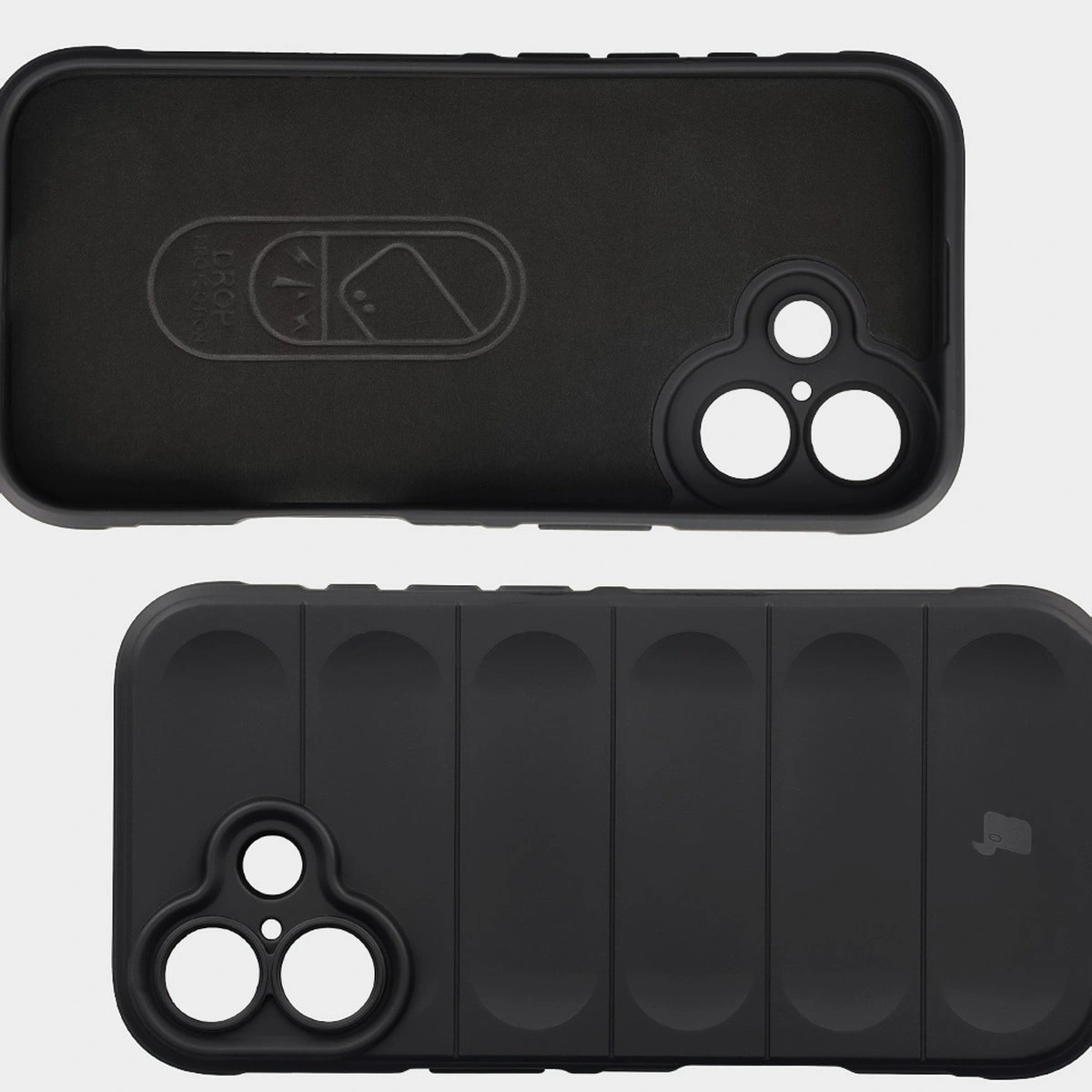 Microfiber lining, grooves on the back, and reinforced corners in the Bison Case Tur for Apple iPhone 17