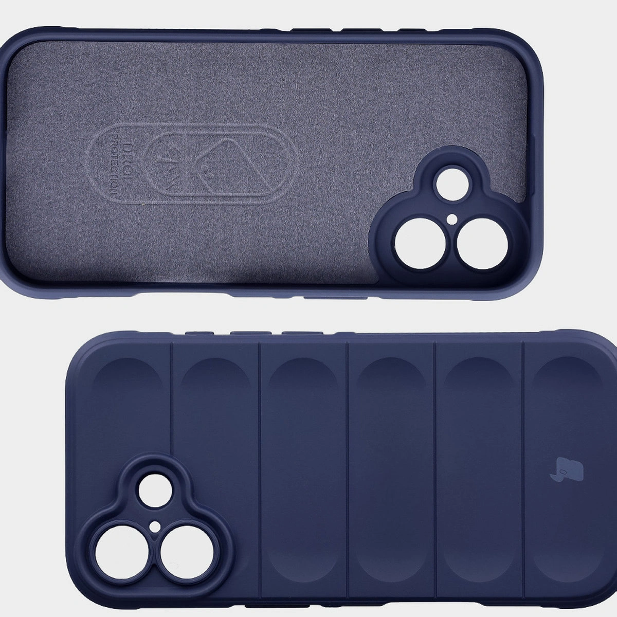 Microfiber lining, grooves on the back, and reinforced corners in the Bison Case Tur for Apple iPhone 17