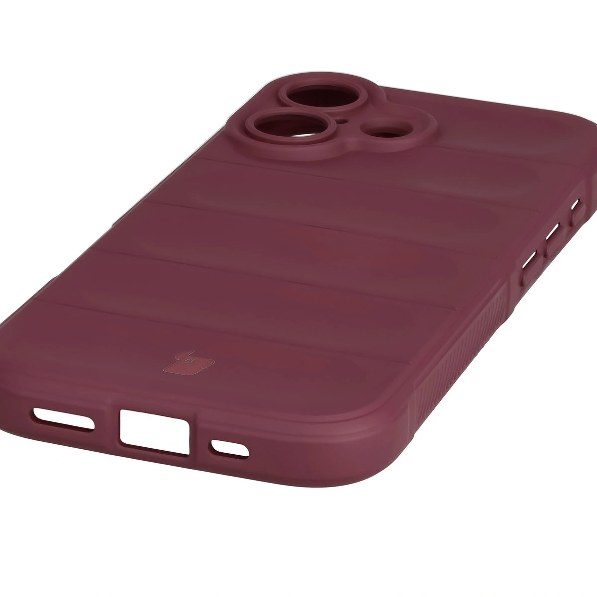 Precyzyjne wycięcia i kompatybilność z ładowaniem indukcyjnym w etui Bizon Case Tur do Apple iPhone 17