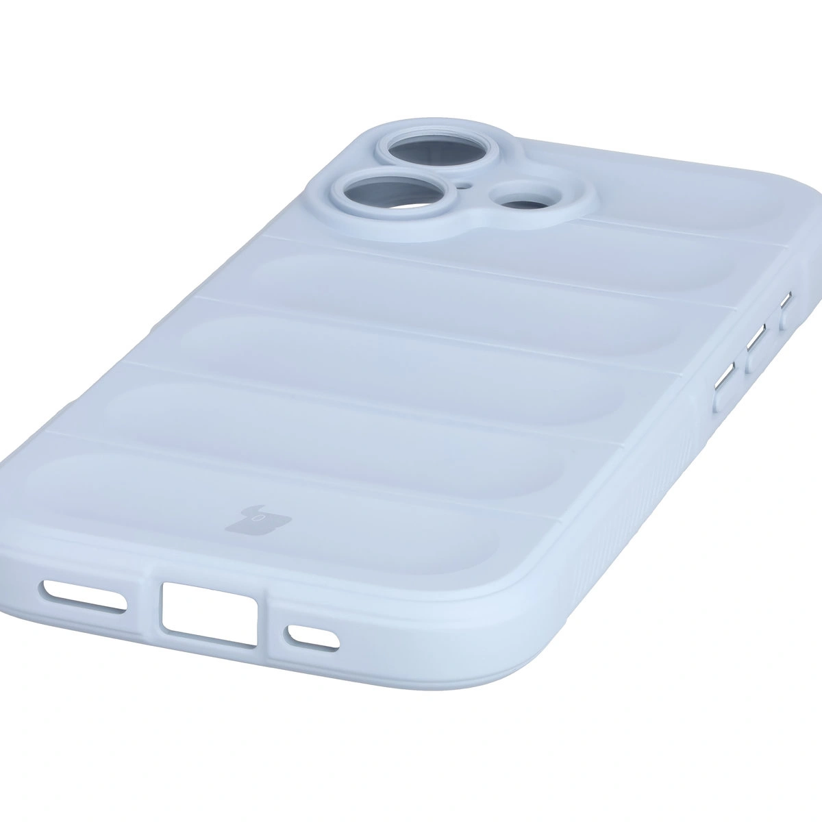 Precyzyjne wycięcia i kompatybilność z ładowaniem indukcyjnym w etui Bizon Case Tur do Apple iPhone 17