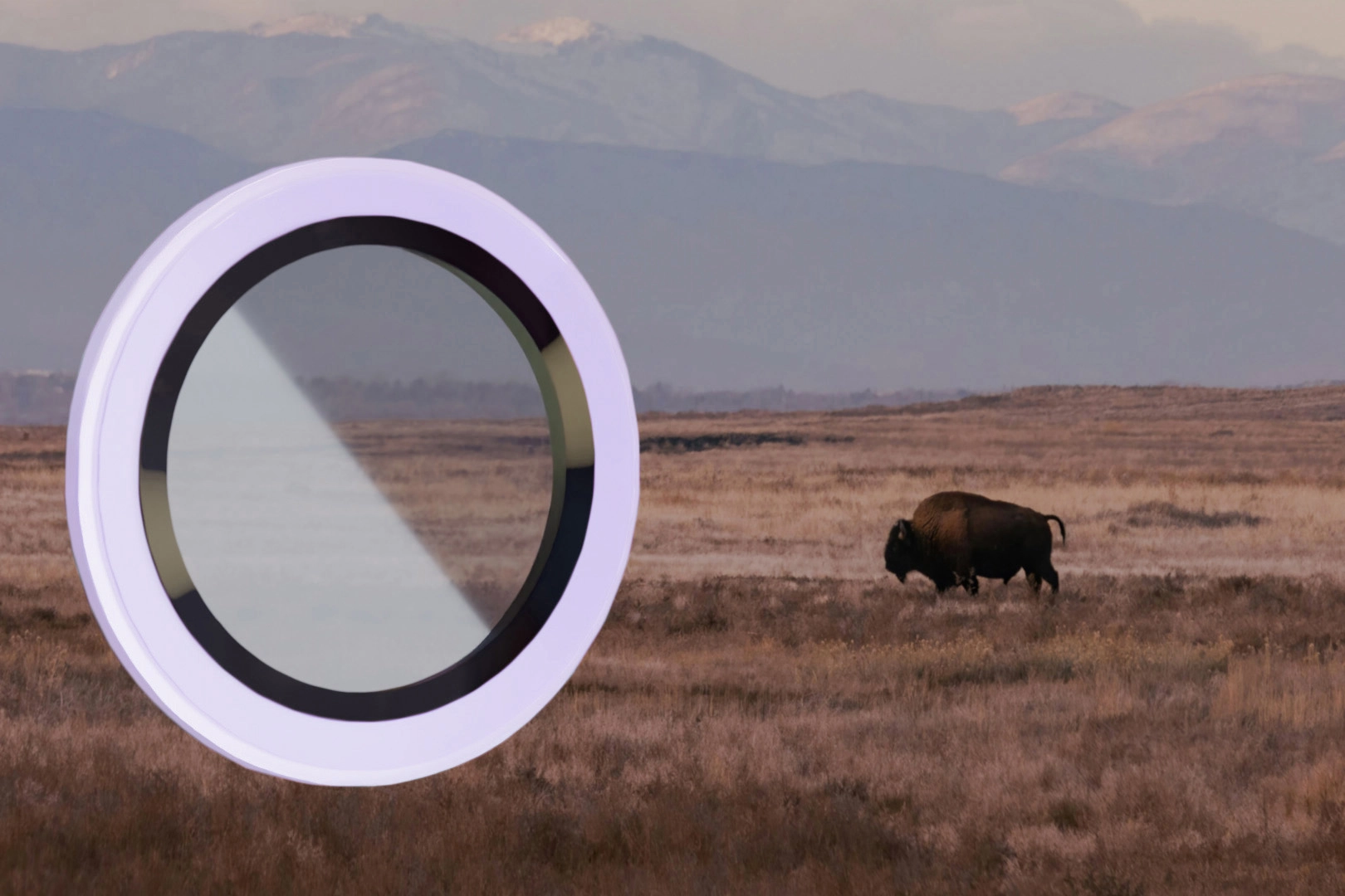 Klarheit des gehärteten Glases Bizon Snap Lens für Apple iPhone 17