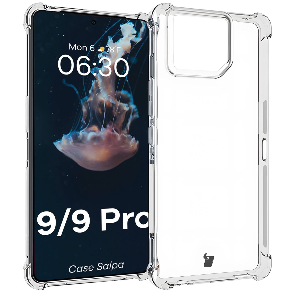 Transparent Bizon Case Salpa for Asus ROG Phone 9 / Asus ROG Phone 9 Pro