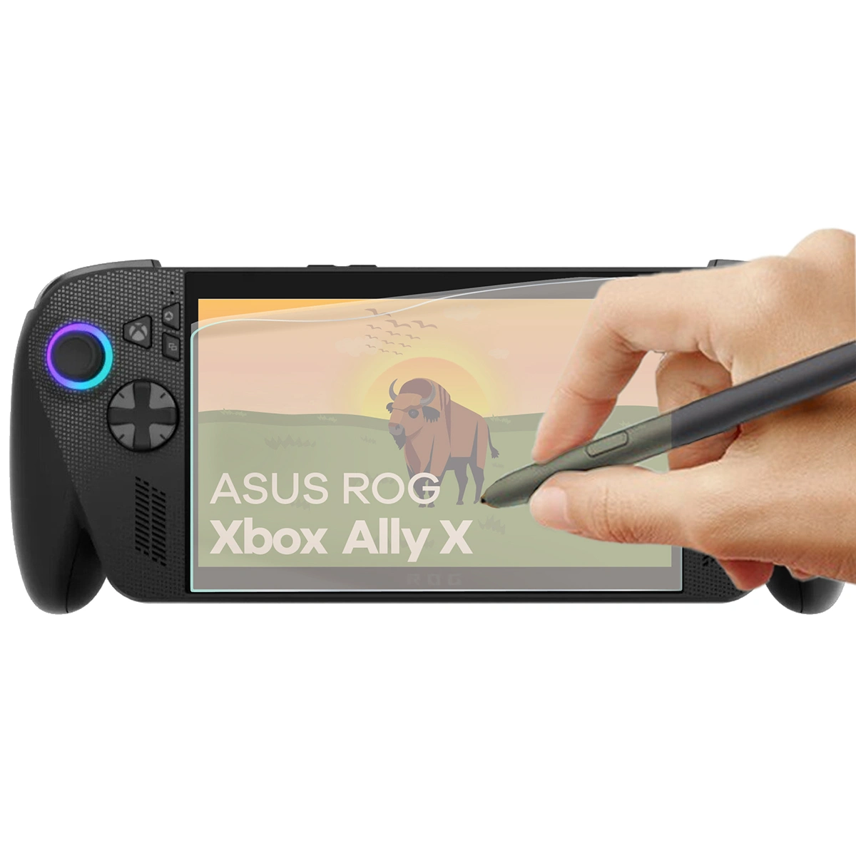 Folia matowa na ekran Bizon Glass Tab Film Sun do ASUS ROG Xbox Ally X, 1 sztuka