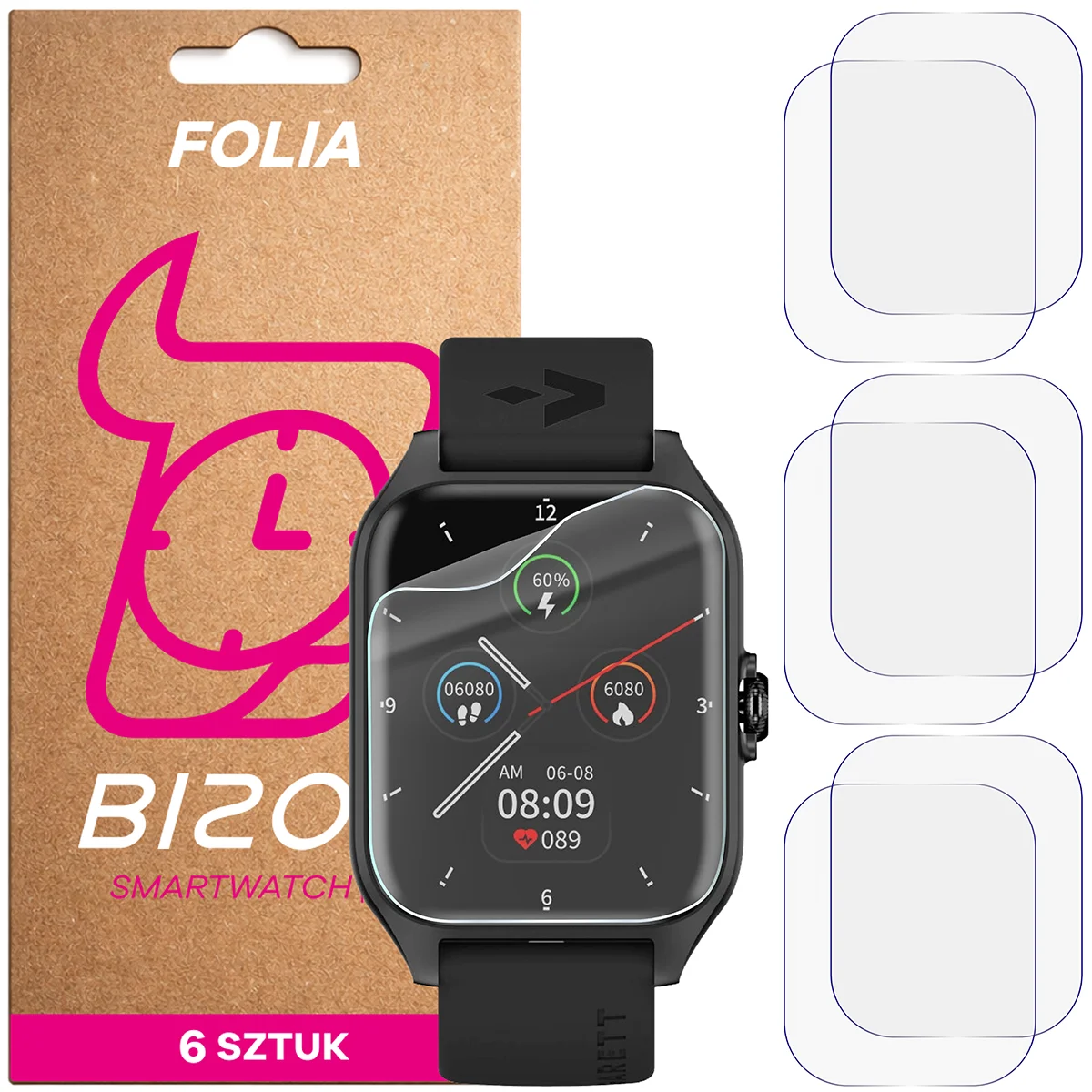 Bizon Watch Film HydroFlex hydrogel film for Garett GRC Activity 2