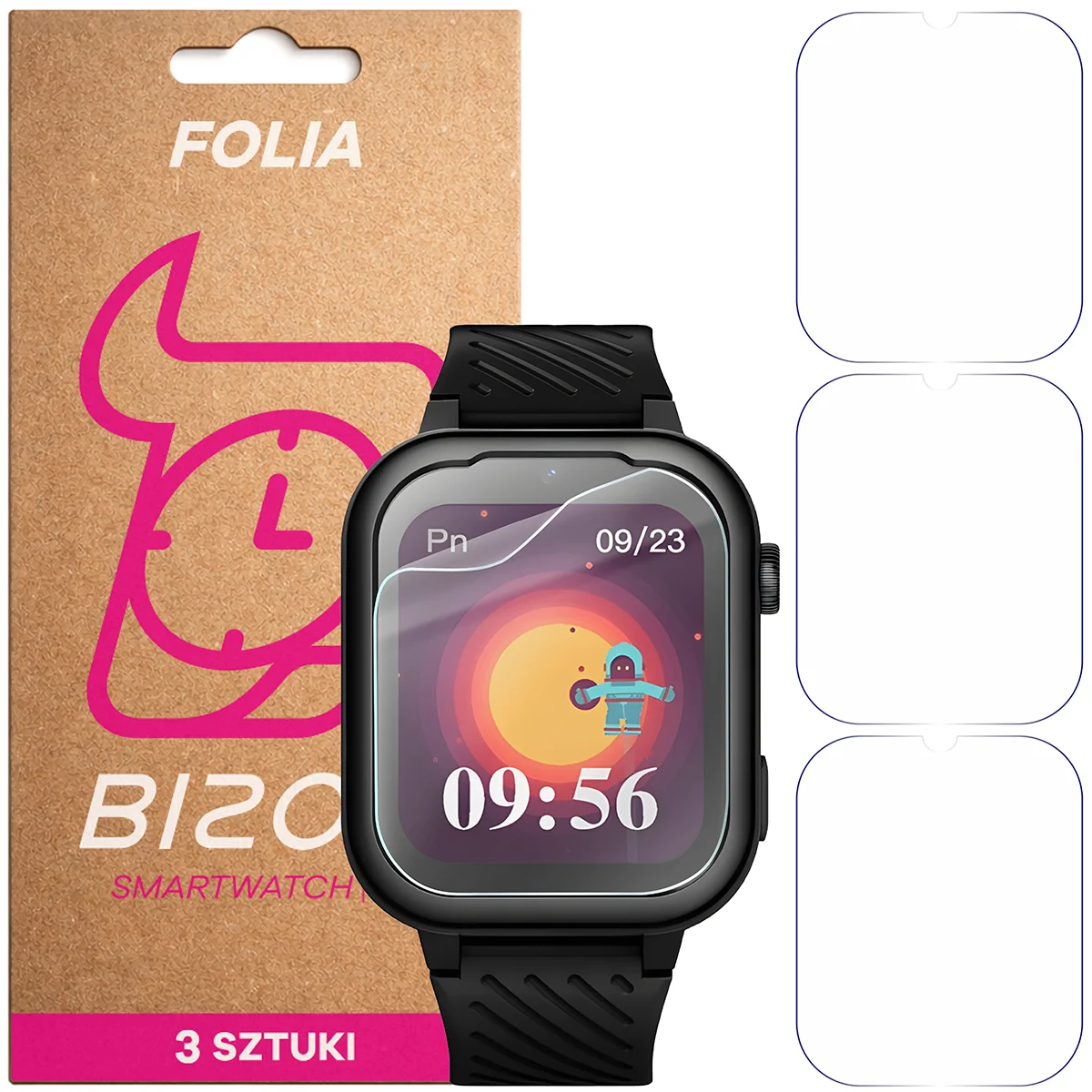 Folia hydrożelowa Bizon Watch Film HydroFlex dla Garett Kids Essa 4G