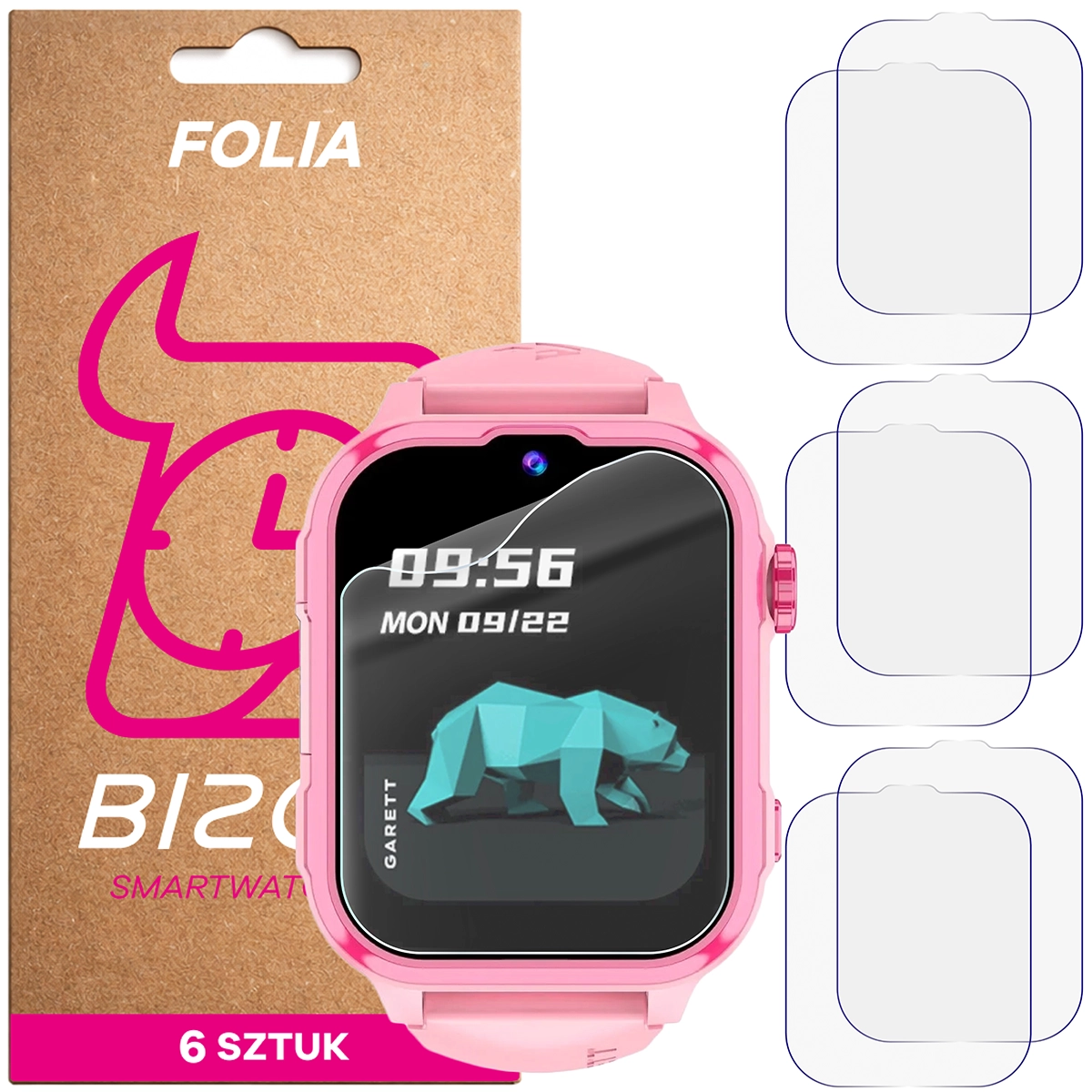 Bison Watch Film HydroFlex for Garett Kids Hero Pro 4G