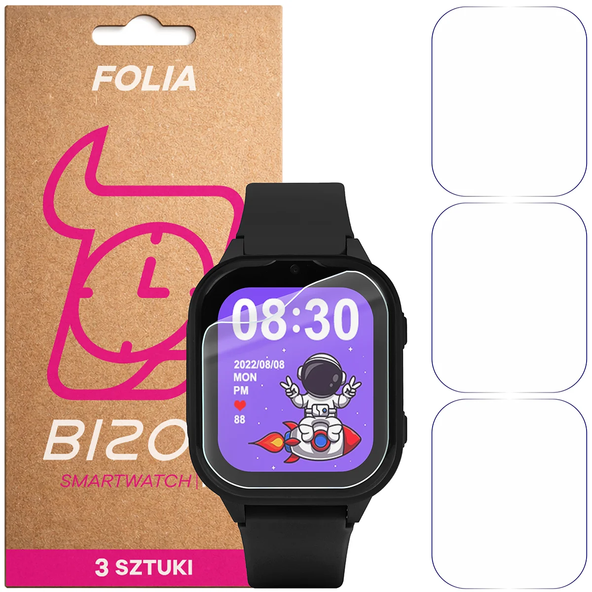 Folia hydrożelowa Bizon Watch Film HydroFlex dla Garett Kids Sun Ultra 4G