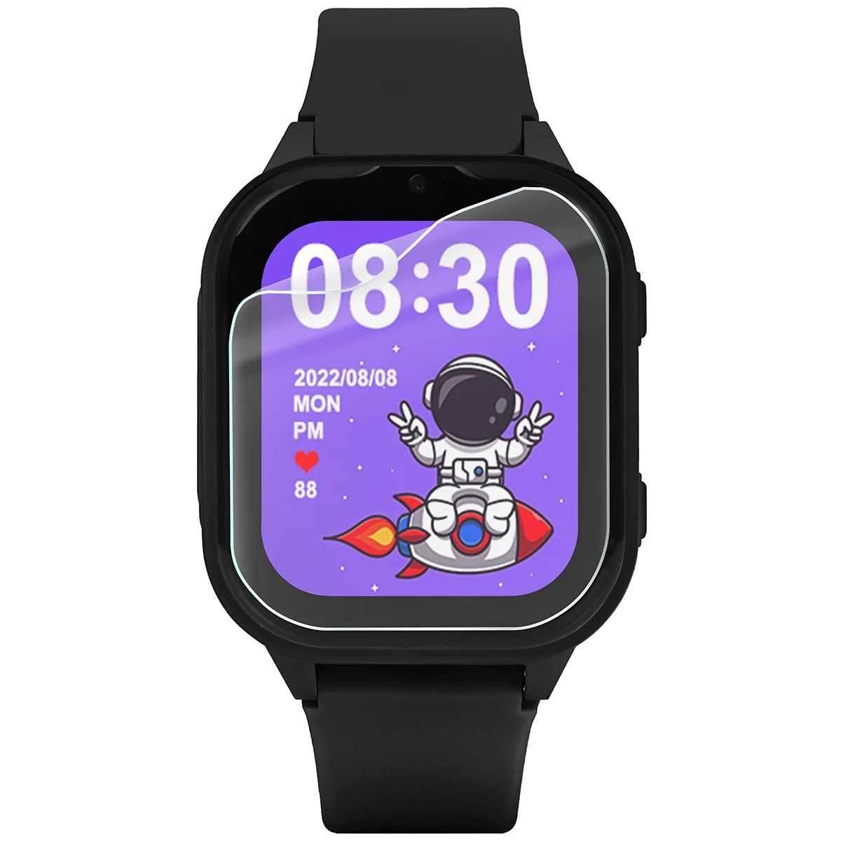 Bizon Watch Film HydroFlex hydrogel film for Garett Kids Sun Ultra 4G on the watch