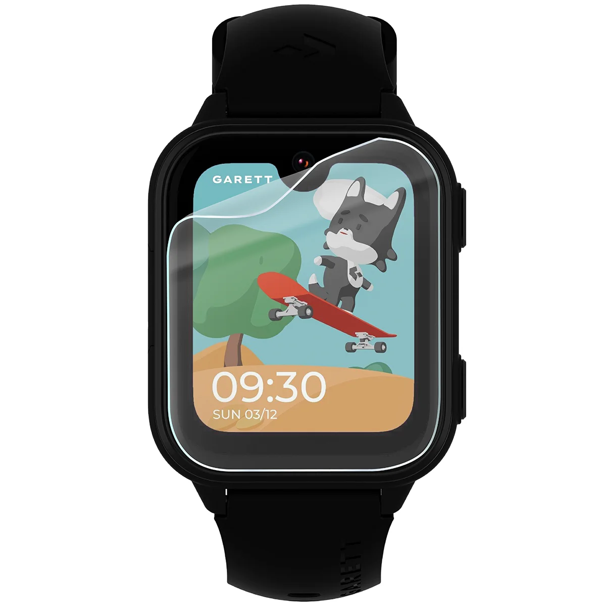 Bizon Watch Film HydroFlex hydrogel film for Garett Kids Vibe 4G on the watch
