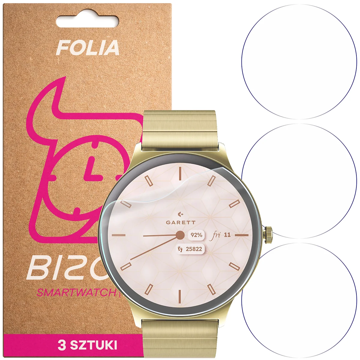 Folia hydrożelowa Bizon Watch Film HydroFlex dla Garett Verona 2