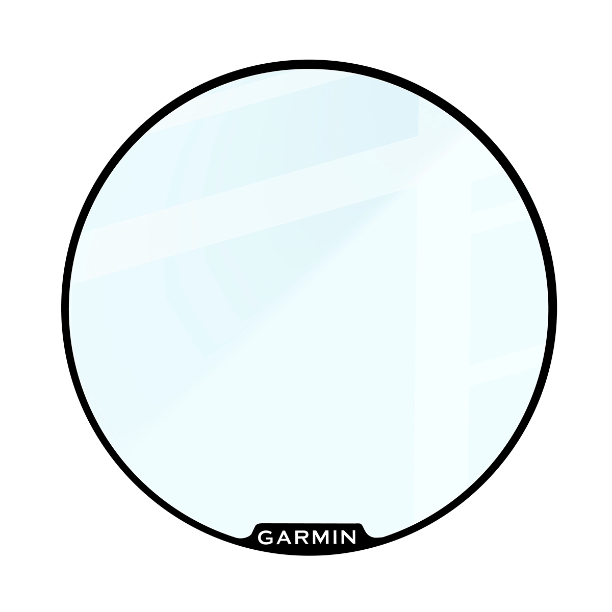 Abmessungen des Hybridglases Bizon Glass Watch Edge für Garmin Fenix 8 AMOLED 47 mm