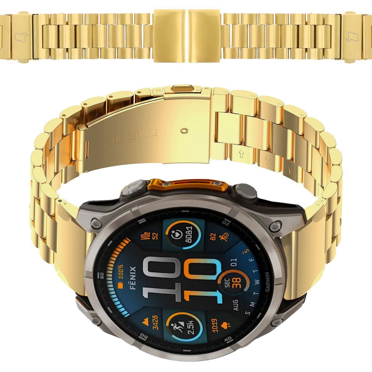 Bizon Strap Watch Aura strap for 22 mm Smartwatch