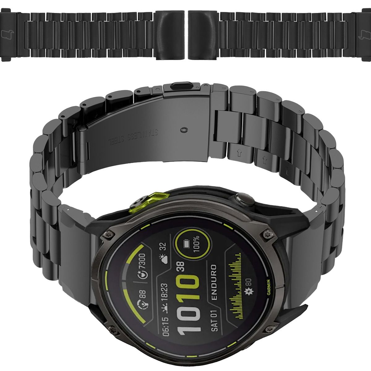 Cureaua pentru ceas Bizon Strap Watch Aura pentru Smartwatch 22 mm