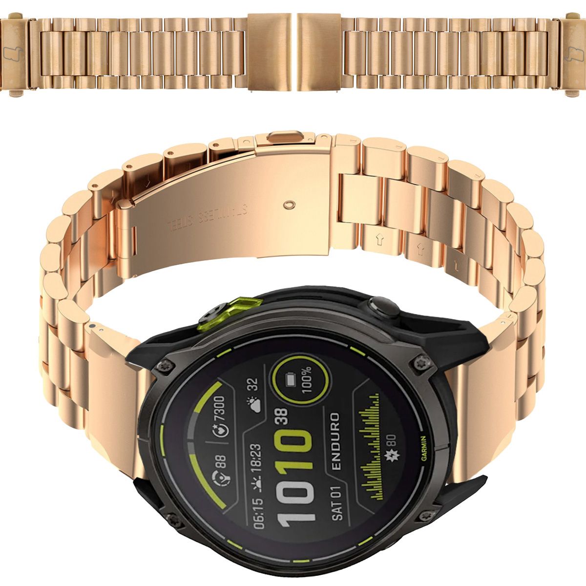 Bizon Strap Watch Aura strap for 26 mm Smartwatch