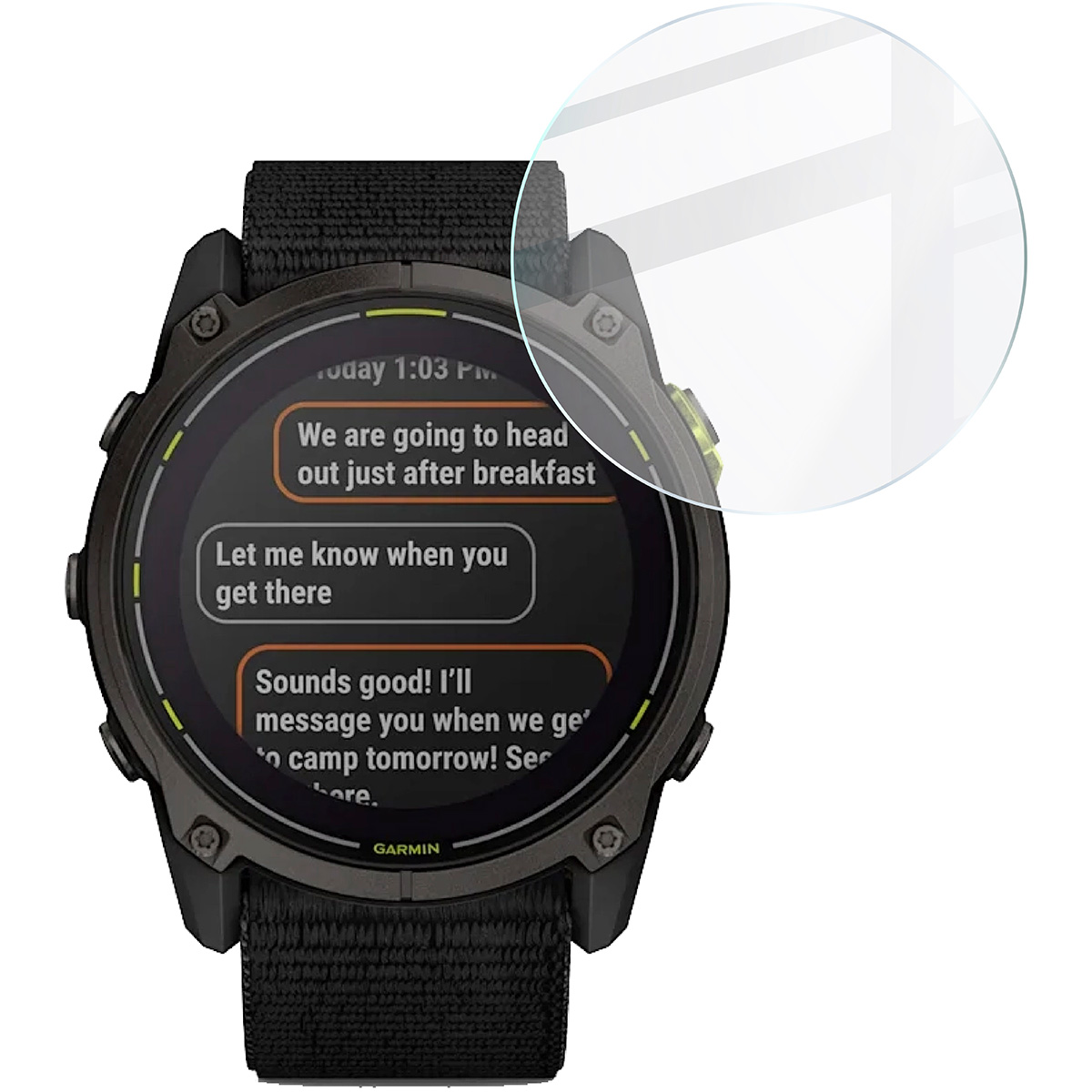 Przejrzystość szkła Bizon Glass Watch Clear