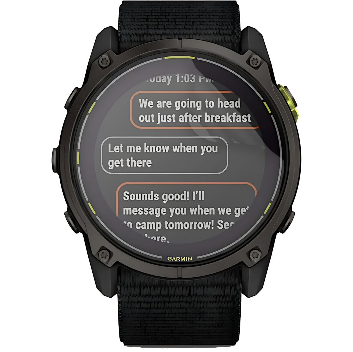 Bizon Glass Watch Hydrogel în comparație cu Garmin Enduro 3