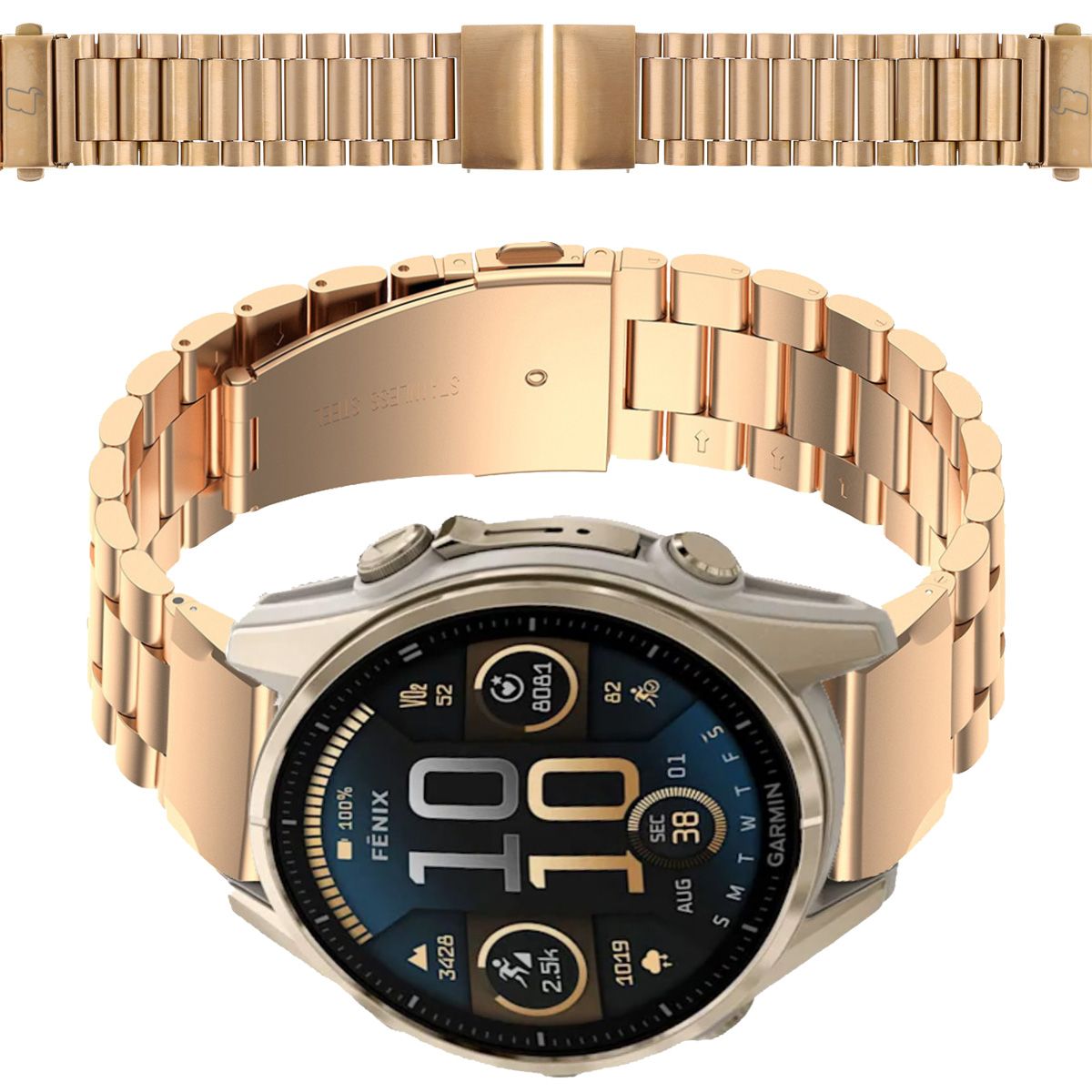 Cureaua pentru ceas Bizon Strap Watch Aura pentru Smartwatch de 20 mm