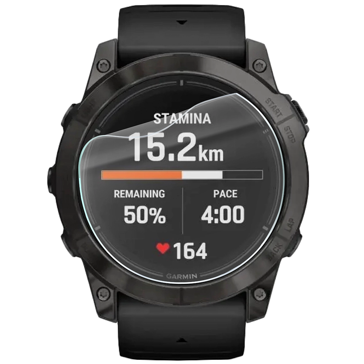 Folia hidrogel Bizon Watch Film HydroFlex pentru Garmin Epix Pro 2 gen. 47 mm pe ceas