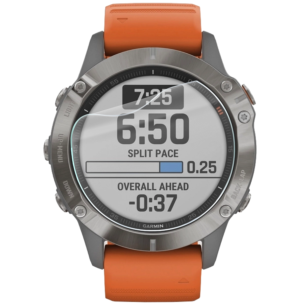 Folia hidrogel Bizon Watch Film HydroFlex pentru Garmin Fenix 6 / 6 Pro 47 mm pe ceas