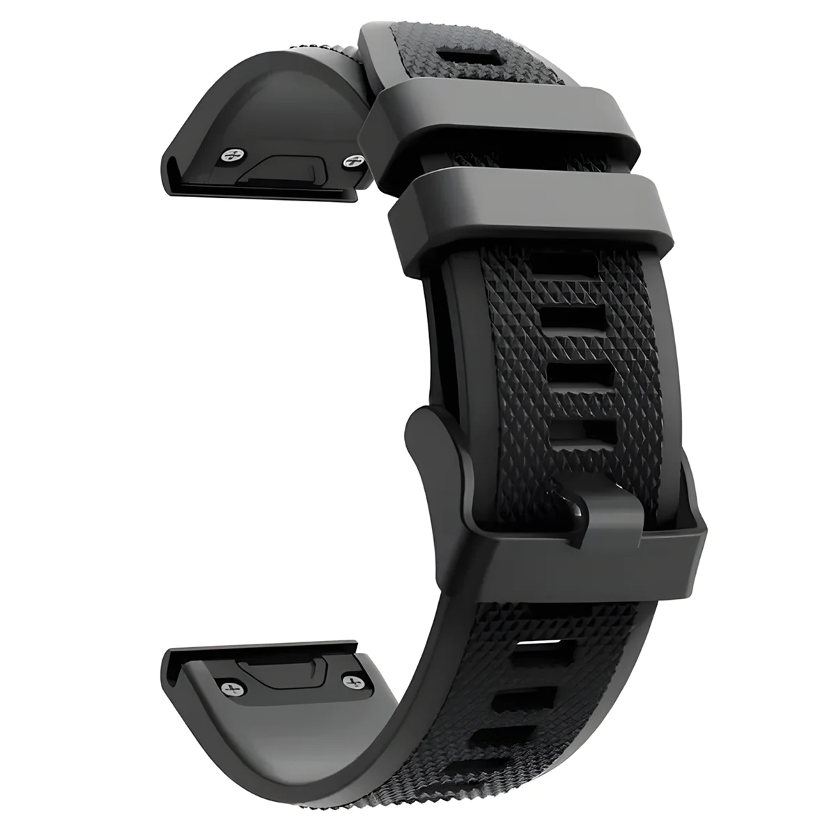 Silikonowy pasek Bizon Strap Watch Silicone Plus do Garmin QuickFit 22 mm
