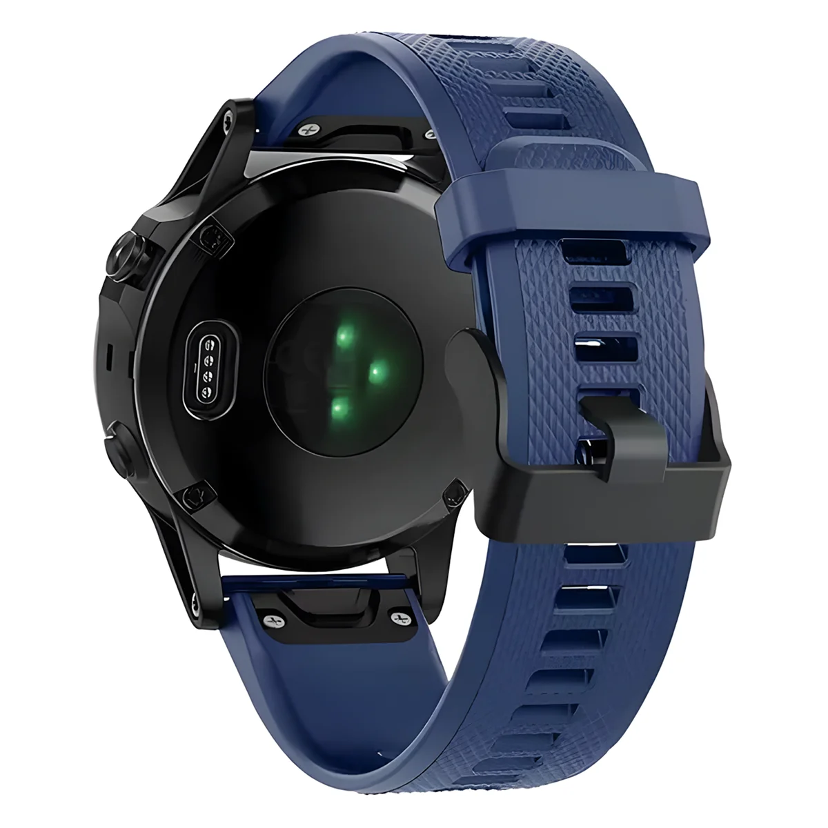 Silikonowy pasek Bizon Strap Watch Silicone Plus do Garmin QuickFit 22 mm