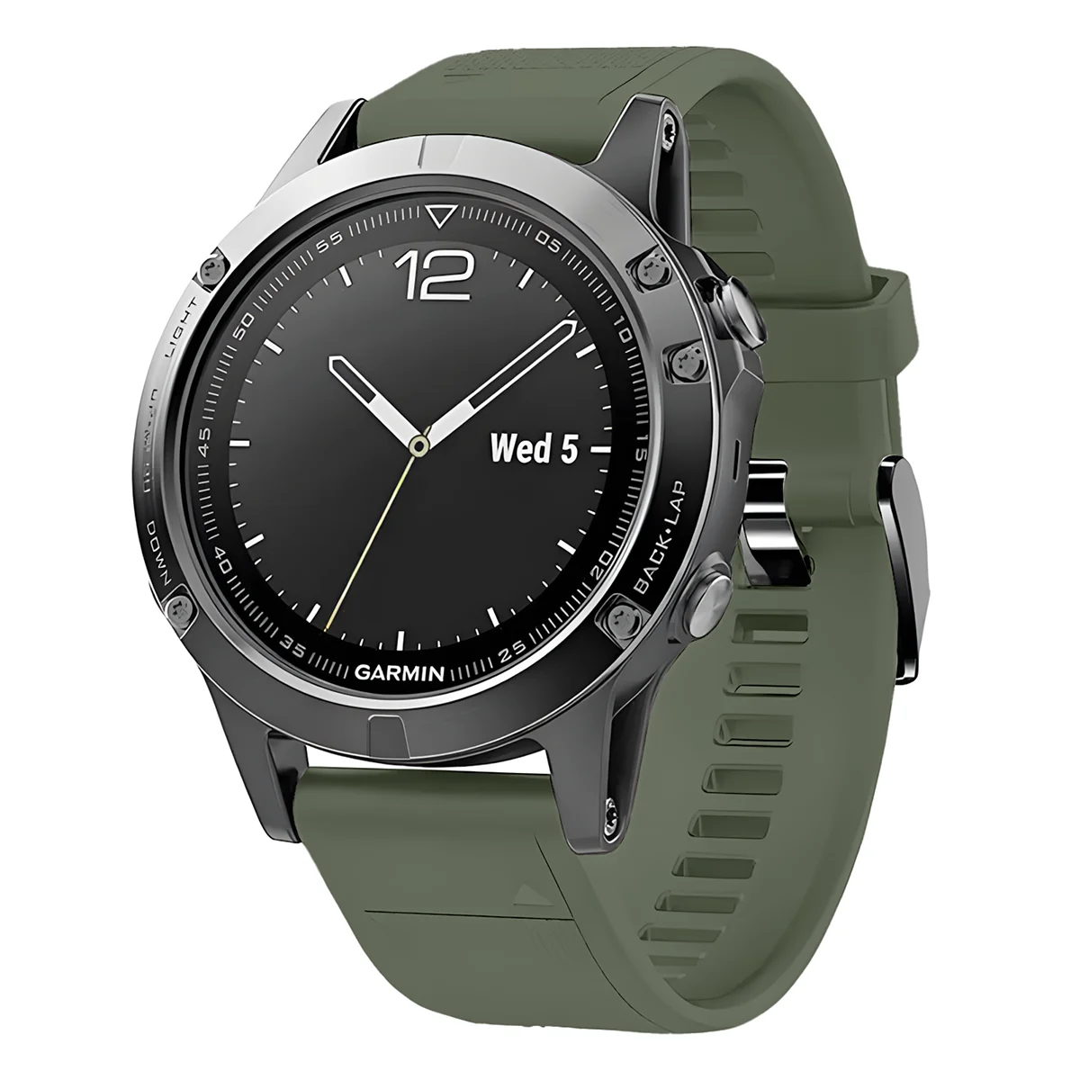 Silikonowy pasek Bizon Strap Watch Silicone Plus do Garmin QuickFit 22 mm