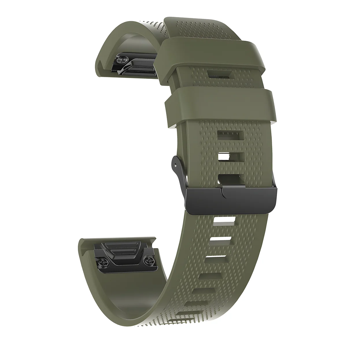 Silikonowy pasek Bizon Strap Watch Silicone Plus do Garmin QuickFit 22 mm