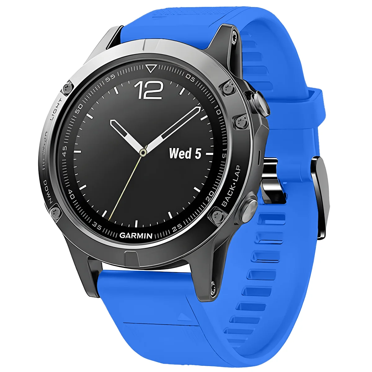 Silikonowy pasek Bizon Strap Watch Silicone Plus do Garmin QuickFit 22 mm