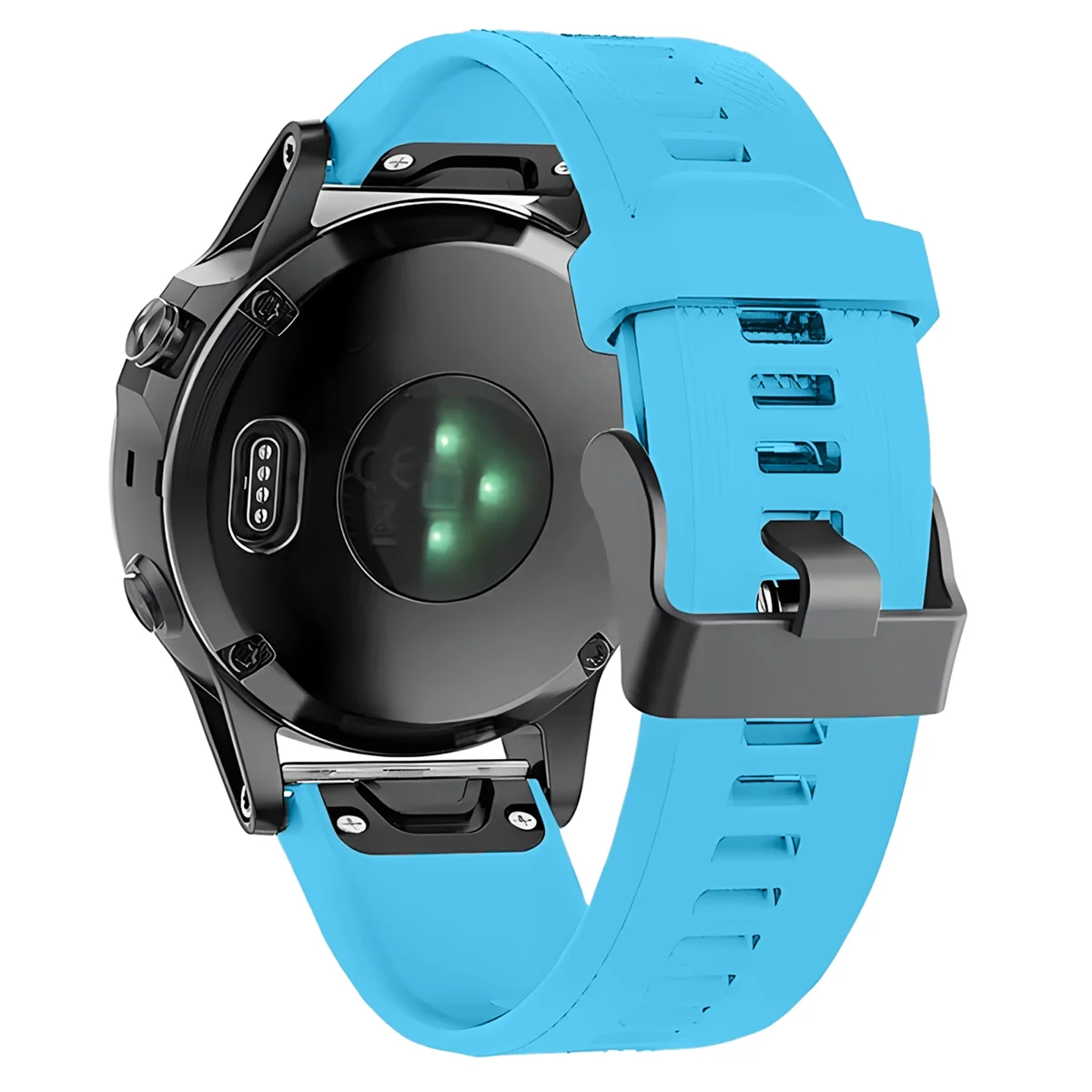 Silikonowy pasek Bizon Strap Watch Silicone Plus do Garmin QuickFit 22 mm